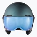 Kask narciarski Alpina Arber Visor Q-Lite petrol/green matt 11