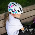 Kask rowerowy dziecięcy Alpina Pico pearl white butterflies gloss 8