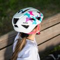 Kask rowerowy dziecięcy Alpina Pico pearl white butterflies gloss 9