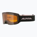 Gogle narciarskie Alpina Nakiska black/rose matt/orange 6