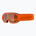 Gogle narciarskie dziecięce Alpina Piney pumpkin matt/ orange 6
