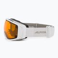 Gogle narciarskie Alpina Double Jack Mag Q-Lite white gloss/mirror black 4