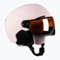 Kask narciarski dziecięcy Alpina Zupo Visor Q-Lite rose matt