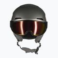 Kask narciarski Alpina Alto QV gunmetal matt 2