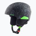 Kask narciarski dziecięcy Alpina Pizi black/green camo matt 10