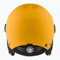 Kask narciarski dziecięcy Alpina Zupo Visor Q-Lite burned/ yellow matt 3