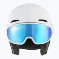 Kask narciarski Alpina Oro QV Mips white matt/water pink 7
