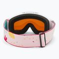 Gogle narciarskie dziecięce Alpina Piney white/ flower matt/ orange 3