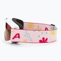 Gogle narciarskie dziecięce Alpina Piney white/ flower matt/ orange 4