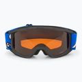 Gogle narciarskie dziecięce Alpina Piney black/ blue matt/ orange 2
