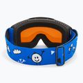 Gogle narciarskie dziecięce Alpina Piney black/ blue matt/ orange 3