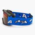 Gogle narciarskie dziecięce Alpina Piney black/ blue matt/ orange 4
