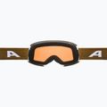 Gogle narciarskie Alpina Ladis Q white/ gold matt/ gold 7