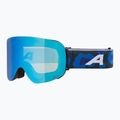 Gogle narciarskie Alpina Penken Q-Lite black/ lila/ leo matt/ blue 5