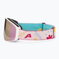 Gogle narciarskie dziecięce Alpina Fernie Q-Lite white/ flower matt/ rose 4