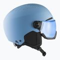 Kask narciarski dziecięcy Alpina Zupo Visor Q-Lite smoke/ blue matt 2