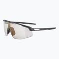 Okulary przeciwsłoneczne Alpina Turbo Pro V black matt/ clear to grey flash red 6