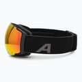 Gogle narciarskie Alpina Falera Mag Q-Lite black matt/red/pink 5