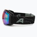 Gogle narciarskie Alpina Falera Mag Q-Lite black/green matt/green/pink 5
