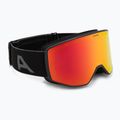 Gogle narciarskie Alpina Venet Q-Lite black matt/red