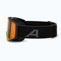 Gogle narciarskie Alpina Venet Q-Lite black matt/red 4