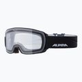 Gogle narciarskie Alpina Nakiska black matte/clear