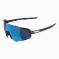 Okulary przeciwsłoneczne Alpina Turbo Air Q-Lite black matt/blue mirror/pink