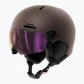 Kask narciarski Alpina Arber 2 Visor Q-Lite ox brown matt