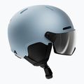 Kask narciarski Alpina Arber 2 Visor Q-Lite ice blue matt