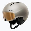 Kask narciarski Alpina Vizzard QV MIPS sand matt