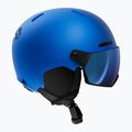 Kask narciarski dziecięcy Alpina Zupo 2 Visor Q-Lite blue matt 2