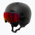 Kask narciarski dziecięcy Alpina Zupo 2 Visor Q-Lite black matte