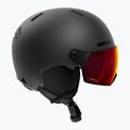 Kask narciarski dziecięcy Alpina Zupo 2 Visor Q-Lite black matte 2