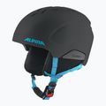Kask narciarski dziecięcy Alpina Pizi black blue matt