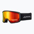 Gogle narciarskie Alpina Narkoja 2 Q-Lite black matt/red s2
