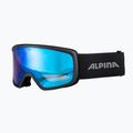 Gogle narciarskie Alpina Narkoja 2 Q-Lite black matt/blue s2