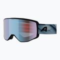 Gogle narciarskie Alpina Venet M Q-Lite black/blue matt