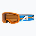 Gogle narciarskie dziecięce Alpina Piney 2.0 orange/blue matt