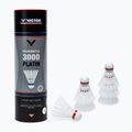 Lotki do badmintona VICTOR Nylonshuttle 3000 Fast 6 szt. white