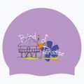 Czepek pływacki dziecięcy Fashy 30402 Printed purple 2