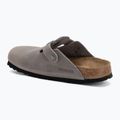 Klapki BIRKENSTOCK Boston Soft Footbed Oiled Leather Narrow iron 3