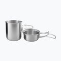 Zestaw naczyń turystycznych Tatonka Handle Mug 600 ml steel 2