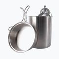 Zestaw naczyń turystycznych Tatonka Handle Mug 600 ml steel 7