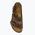 Sandały BIRKENSTOCK Milano BF Regular dark brown 6