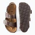 Sandały BIRKENSTOCK Milano BF Regular dark brown 9