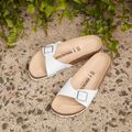 Klapki BIRKENSTOCK Madrid BF Narrow white 3