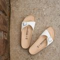 Klapki BIRKENSTOCK Madrid BF Narrow white 12