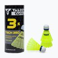Lotki do badmintona Talbot-Torro Tech 350 Nylon 3 szt. yellow