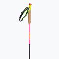 Kije biegowe LEKI Ultratrail FX.One Superlite neonpink/ neonyellow/ naturalcarbon 6