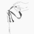 Kije narciarskie damskie LEKI Bliss silvergrey/white/rose gold 5